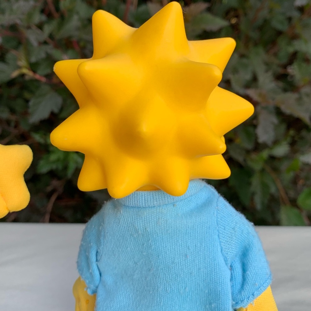 ‼️SOLD‼️1990 Homer & Maggie Simpsons Plush - Picture 5 of 7